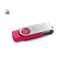 CLAUDIUS 4GB. Pamięć flash USB 4 GB z metalowym klipsem