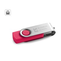 CLAUDIUS 4GB. Pamięć flash USB 4 GB z metalowym klipsem