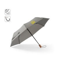 RIVER. Składany parasol pongee poliestru pochodzącego (100% rPET) 190T z automatycznym otwieraniem i zamykaniem