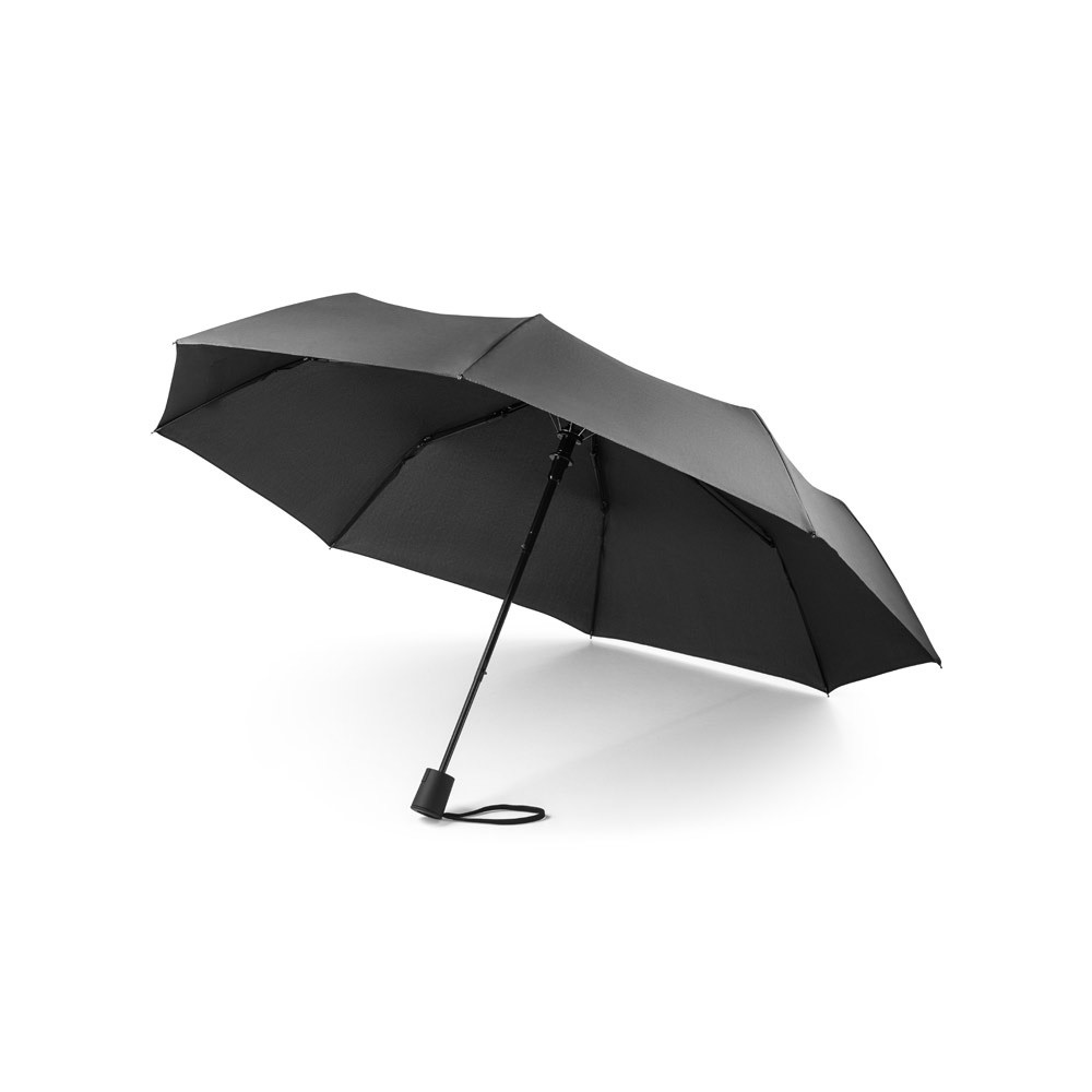 CIMONE. Składany parasol poliestru pochodzącego (100% rPET) pongee 190T z automatycznym otwieraniem