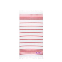 SARDENHA. Ręcznik plażowy z bawełny (70% z recyklingu) i poliestru (30% z recyklingu) (180 g/m²)
