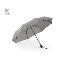 AIDEN. Parasol 21" z poliestru z recyklingu (100% rPET) o gramaturze 190T, składany na 3 części