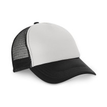 NICOLA. Czapka z poliestru i siatki (150 g/m²)